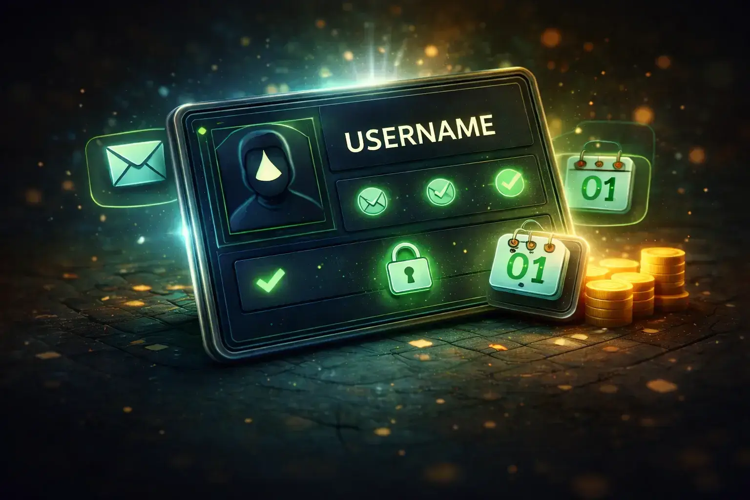 Basic account requirements on KeyDrop